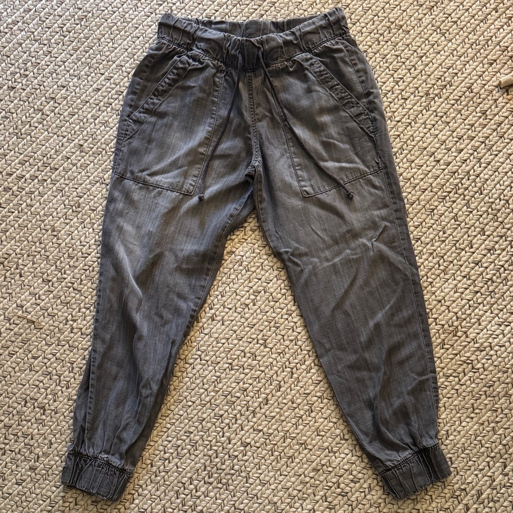 Bella Dahl Gray Jogger Pants Size Small